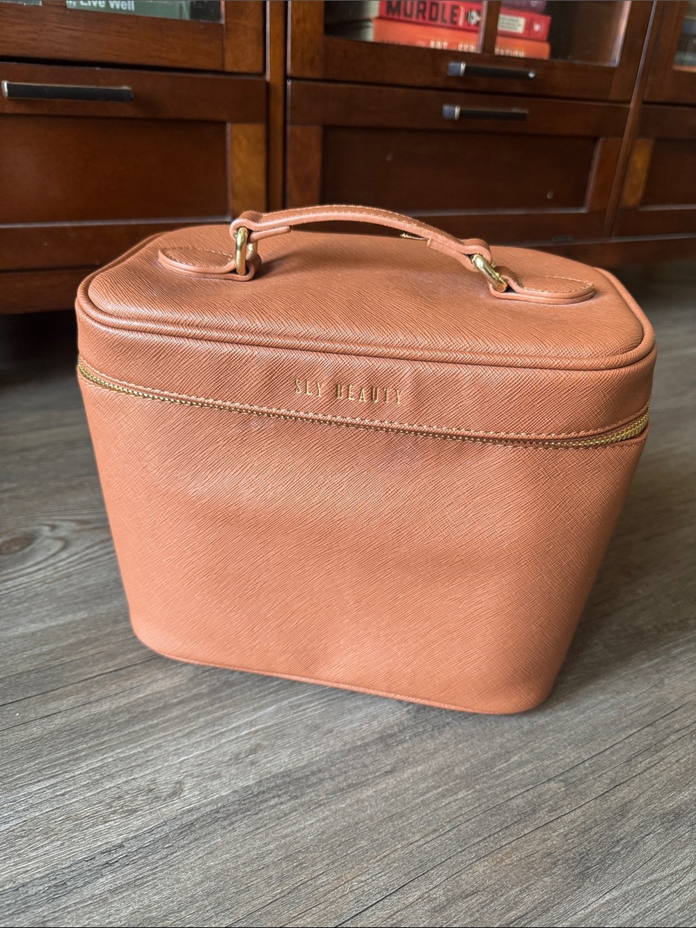 Vegan Leather Vanity Case